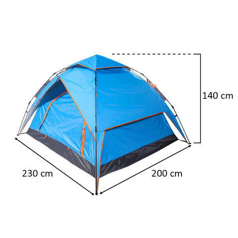 Foldable Polyester Pop-up Camping Tent