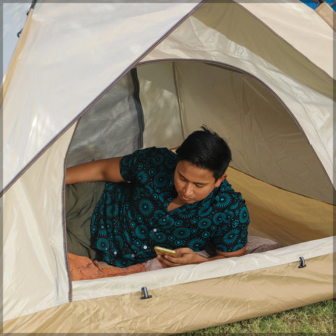 Foldable Polyester Pop-up Camping Tent