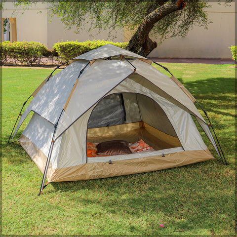 Foldable Polyester Pop-up Camping Tent