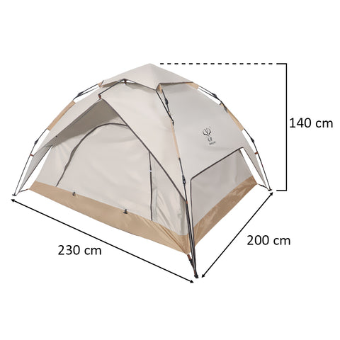 Foldable Polyester Pop-up Camping Tent