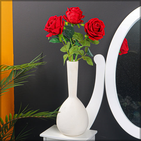 Artificial Single Red Rose