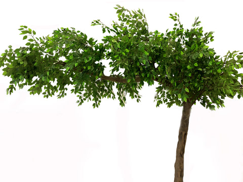 Large artificial ficus tree for living room