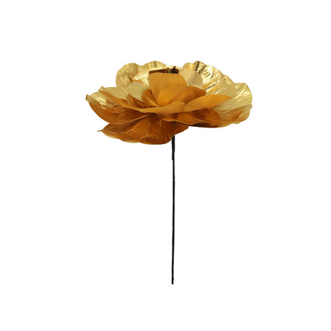 Decoration Paper Flower Wall Gold-PE