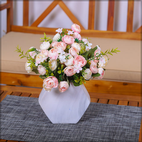 3pcs Mini Artificial Peony Flowers