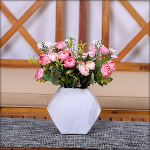 Mini Artificial Peony Flowers