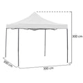 Pop-up canopy for camping and outdoor events, offering instant setup