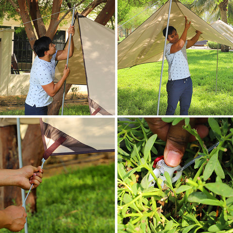 Lightweight Waterproof Tent Tarp