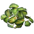 Realistic faux syngonium leaves for event styling