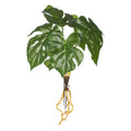 Artificial monstera bush for stylish home decor