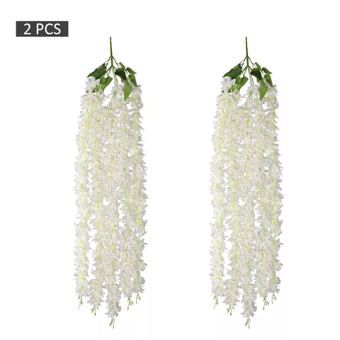 2pcs Trailing Blossom Spray Ivory