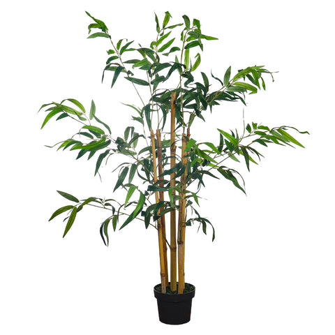 Artificial bamboo plants for home decor enhancing the tranquility of a space