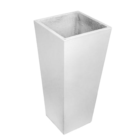 Tall Square Cement Planter Pot