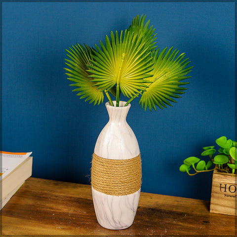 Faux tropical palm leaf for home decor