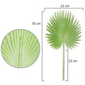 Silk palm leaves for modern interiors