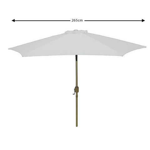 6 Ribs Replacement Patio Umbrella Canopy Cover (cloth only)