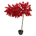 Indoor artificial cherry blossom tree for living room