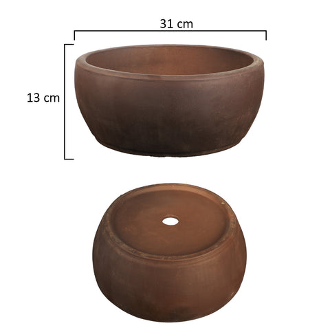 Round Concrete Planter Pot