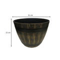 Wooden planters outdoor