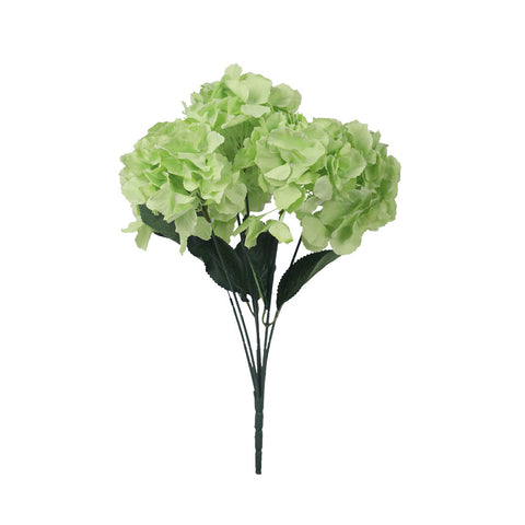 6 Head Silk Artificial Hydrangea Flowers