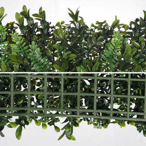 Artificial Fern Leaves Wall Panels