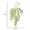 Faux greenery hanging fillers