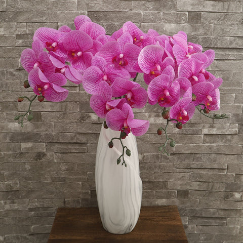 Artificial Orchid Flowers Purple-MST-556