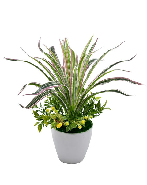 Artificial Coral Weed Plants Leaves