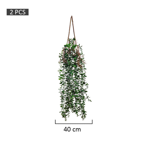 Realistic eucalyptus garland for event decor