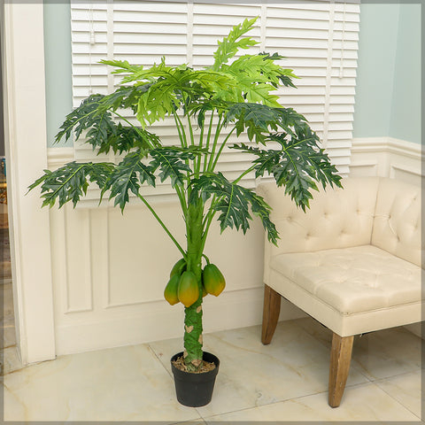 Decorative Artificial Papaya Plant