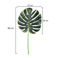 Monstera leaf faux greenery