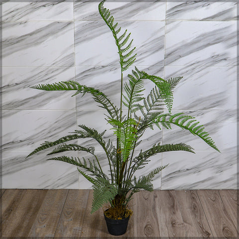 Artificial fern plant standing 1.5m tall for home or office