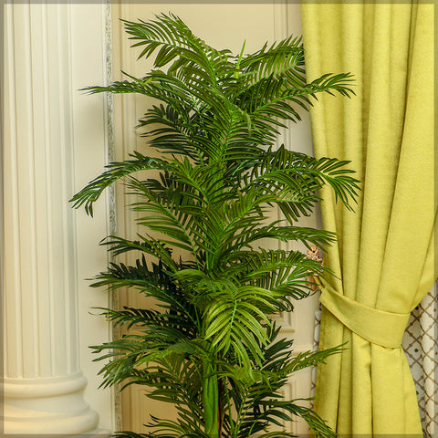 Decorative Artificial Green Palm Plant