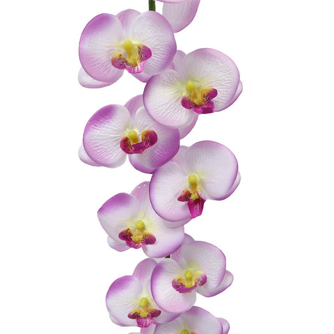 Artificial Silk Orchid Flowers Purple