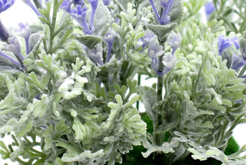 Potted Artificial Lavender Flowers