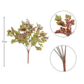 Faux red greenery bunch for home decor