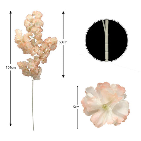 Artificial Cherry Blossom Stem