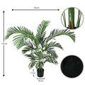 Artificial palm trees indoor bringing tropical charm to your space