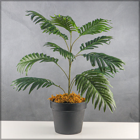 Artificial areca palm leaves