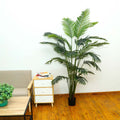 Areca Palm 1.6 Meter Tall Artificial Plant with vibrant green leaves in a decorative pot