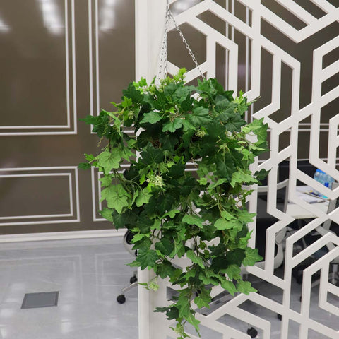 Artificial trailing ivy garland for lush indoor spaces