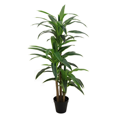 Decorative artificial corn stalk dracaena