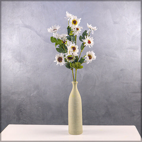 Set of 2 Artificial Daisy Flower Stem