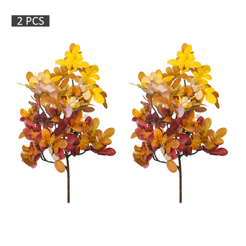 2pcs Artificial Bunch Leaves