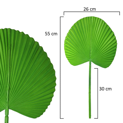 Artificial Colored Fanleaf