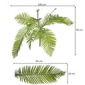 Decorative artificial fern bunch for modern spaces