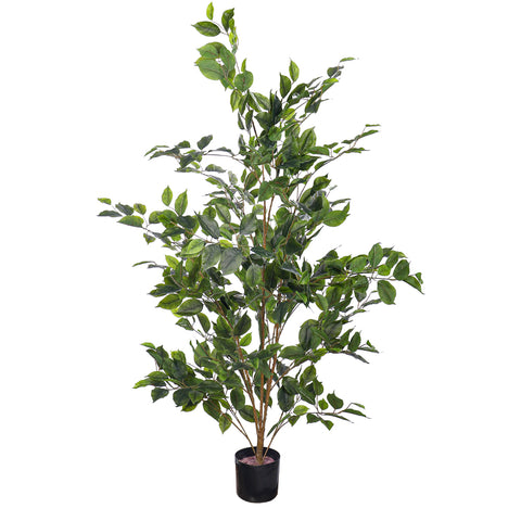 Artificial ficus plant 130cm tall for office spaces