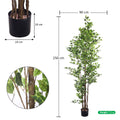 Realistic artificial ficus tree 250cm for modern interiors