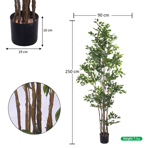 Artificial Ficus Plant 250cm Tall