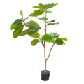 Artificial ficus umbrella plant for modern décor