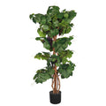 Artificial grape plant with realistic fruit